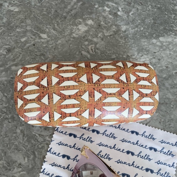 Stella and Dot Cat Eye Hello Sunshine Sunglasses "Wesley" with case - Picture 13 of 15